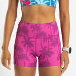 Zoot Sports RUN SHORTS 4" INSEAM Women's Ltd Run 4" Pulse High-Rise Short - Paradise