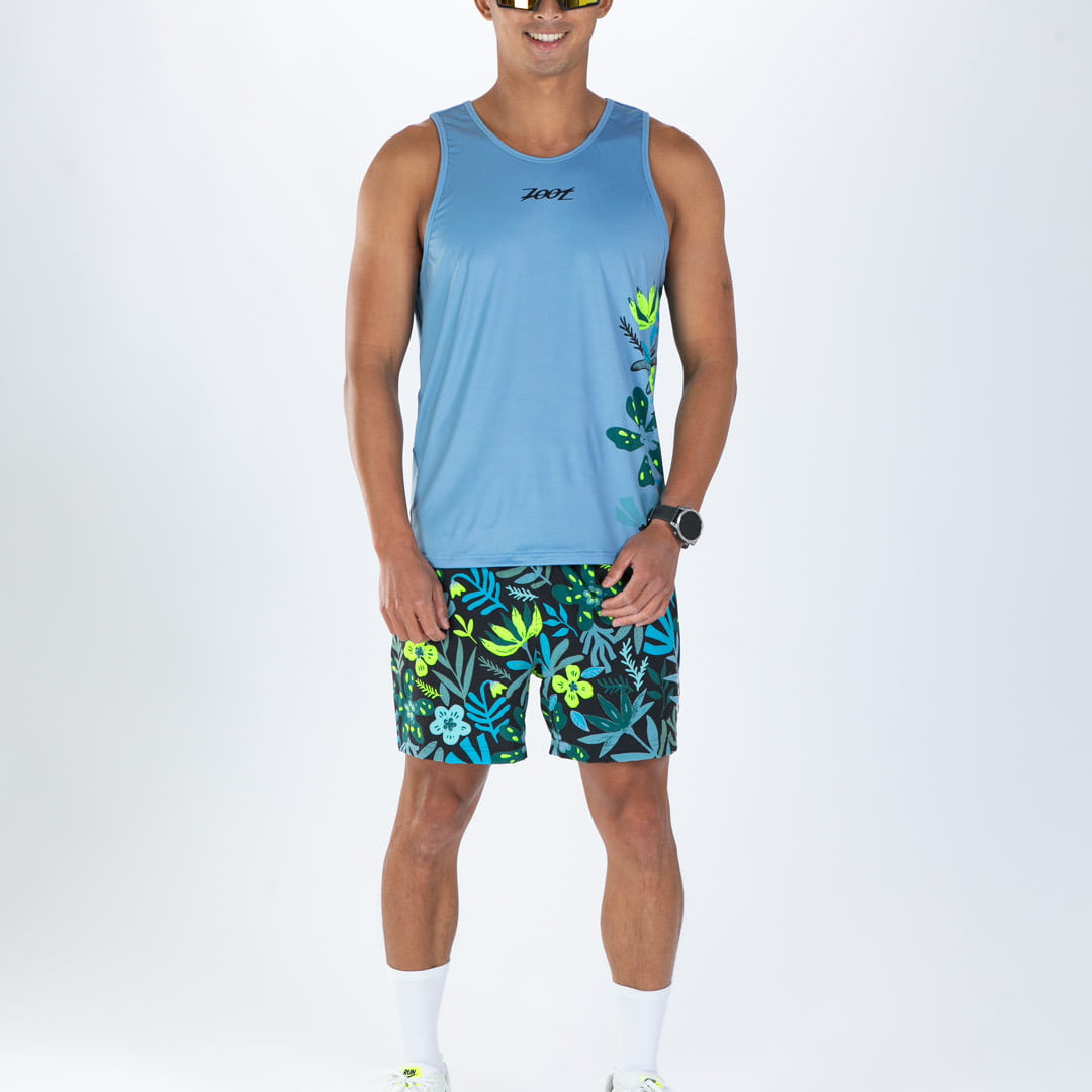 Zoot Sports RUN SHORTS 5" INSEAM Men's Ltd Run 5" Short - Florescence