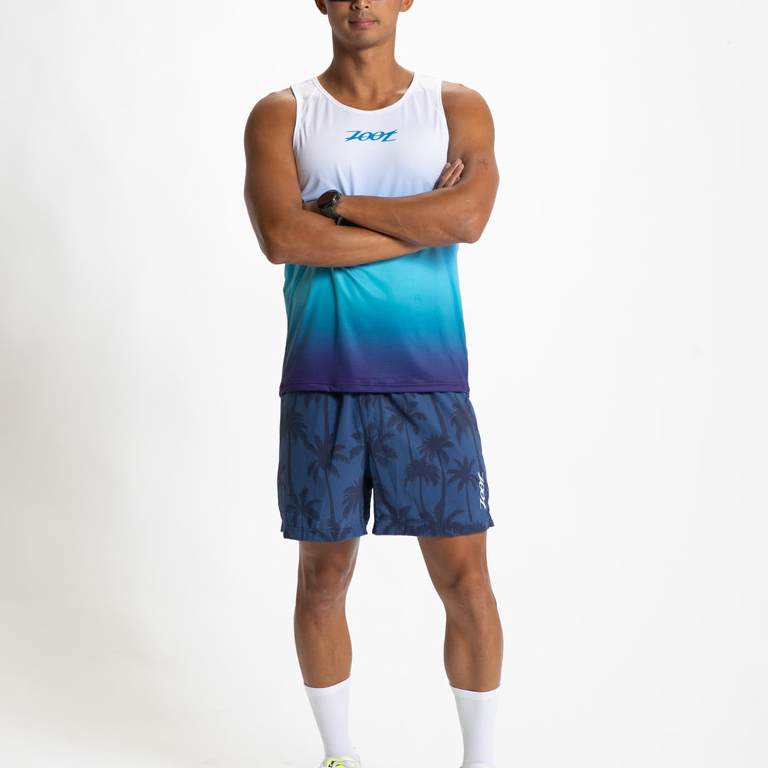 Zoot Sports RUN SHORTS 5" INSEAM Men's Ltd Run 5" Short - Paradise