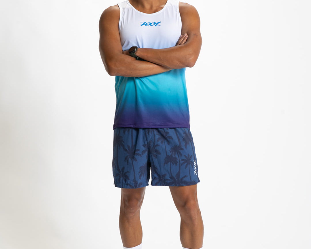 Zoot Sports RUN SHORTS 5" INSEAM Men's Ltd Run 5" Short - Paradise