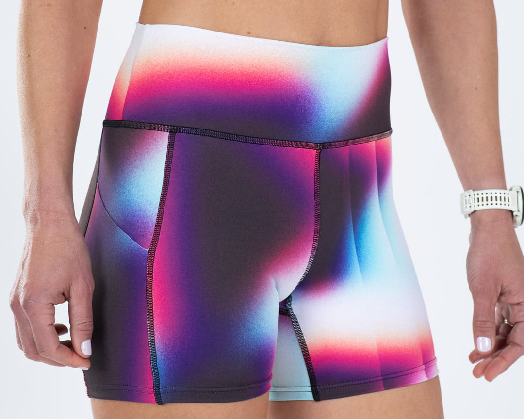 Zoot Sports RUN SHORTS 5" INSEAM Women's Elite Run 5" High Rise Short - Sonic Shift