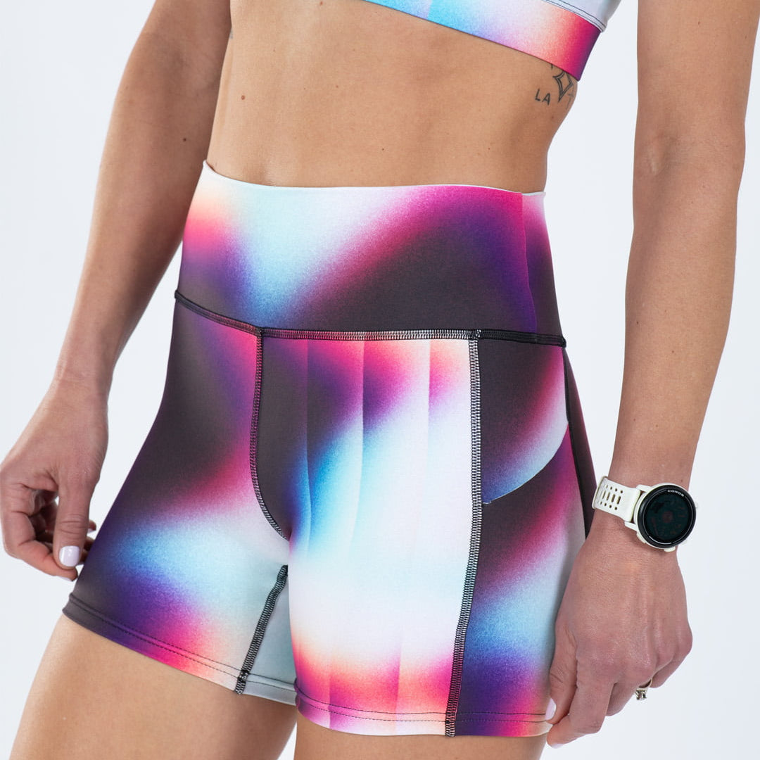 Zoot Sports RUN SHORTS 5" INSEAM Women's Elite Run 5" High Rise Short - Sonic Shift