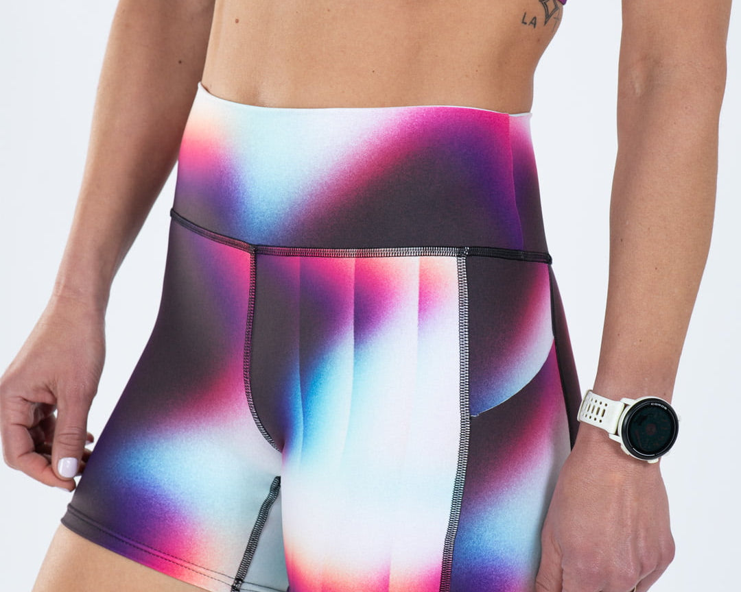 Zoot Sports RUN SHORTS 5" INSEAM Women's Elite Run 5" High Rise Short - Sonic Shift