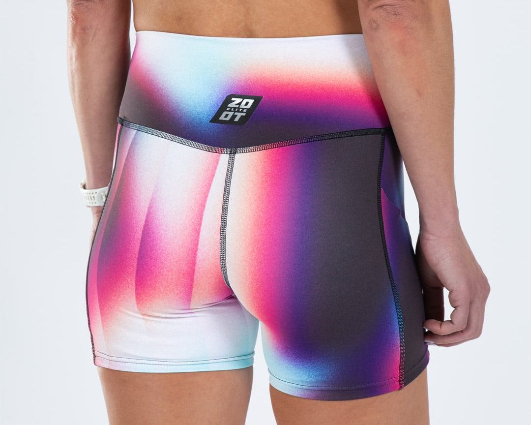 Zoot Sports RUN SHORTS 5" INSEAM Women's Elite Run 5" High Rise Short - Sonic Shift