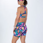 Zoot Sports RUN SHORTS 6" INSEAM Women's Ltd Run 6" Pulse High-Rise Short - Florescence