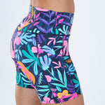 Zoot Sports RUN SHORTS 6" INSEAM Women's Ltd Run 6" Pulse High-Rise Short - Florescence