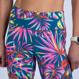 Zoot Sports RUN SHORTS 6" INSEAM Women's Ltd Run 6" Pulse High-Rise Short - Island Original