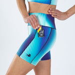 Zoot Sports RUN SHORTS 6" INSEAM Women's Ltd Run 6" Pulse High-Rise Short - Prism