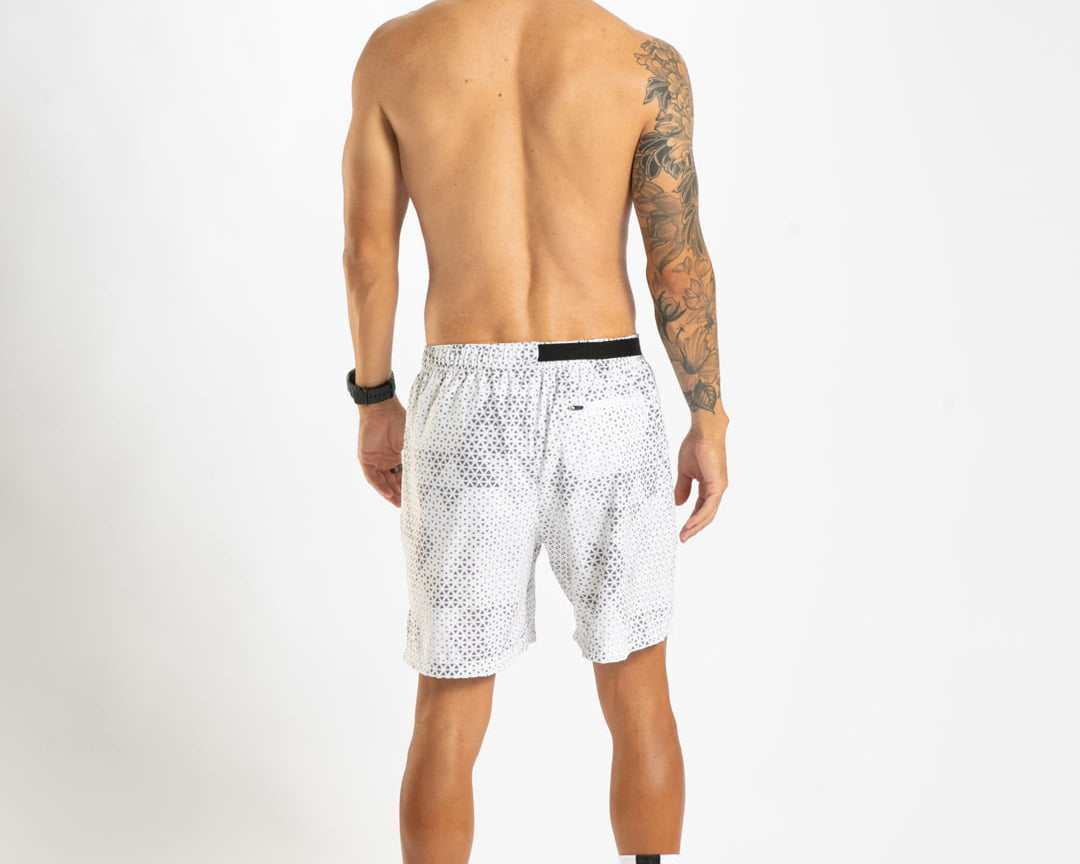 Zoot Sports RUN SHORTS 7" INSEAM Men's Elite Run 7" Short - Sonic White