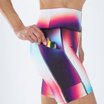 Zoot Sports RUN SHORTS 8" INSEAM Women's Elite Run 8" High Rise Short - Sonic Shift