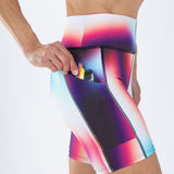 Zoot Sports RUN SHORTS 8" INSEAM Women's Elite Run 8" High Rise Short - Sonic Shift