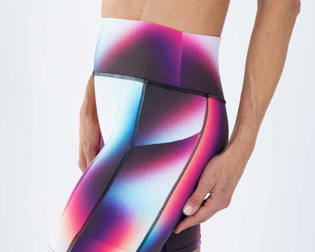 Zoot Sports RUN SHORTS 8" INSEAM Women's Elite Run 8" High Rise Short - Sonic Shift