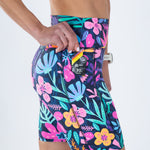 Zoot Sports RUN SHORTS 8" INSEAM Women's Ltd Run 8" Pulse High-Rise Short - Florescence