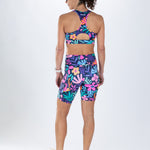 Zoot Sports RUN SHORTS 8" INSEAM Women's Ltd Run 8" Pulse High-Rise Short - Florescence