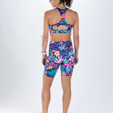 Zoot Sports RUN SHORTS 8" INSEAM Women's Ltd Run 8" Pulse High-Rise Short - Florescence