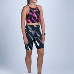 Zoot Sports RUN SHORTS 8" INSEAM Women's Ltd Run 8" Pulse High-Rise Short - Icon