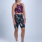 Zoot Sports RUN SHORTS 8" INSEAM Women's Ltd Run 8" Pulse High-Rise Short - Icon