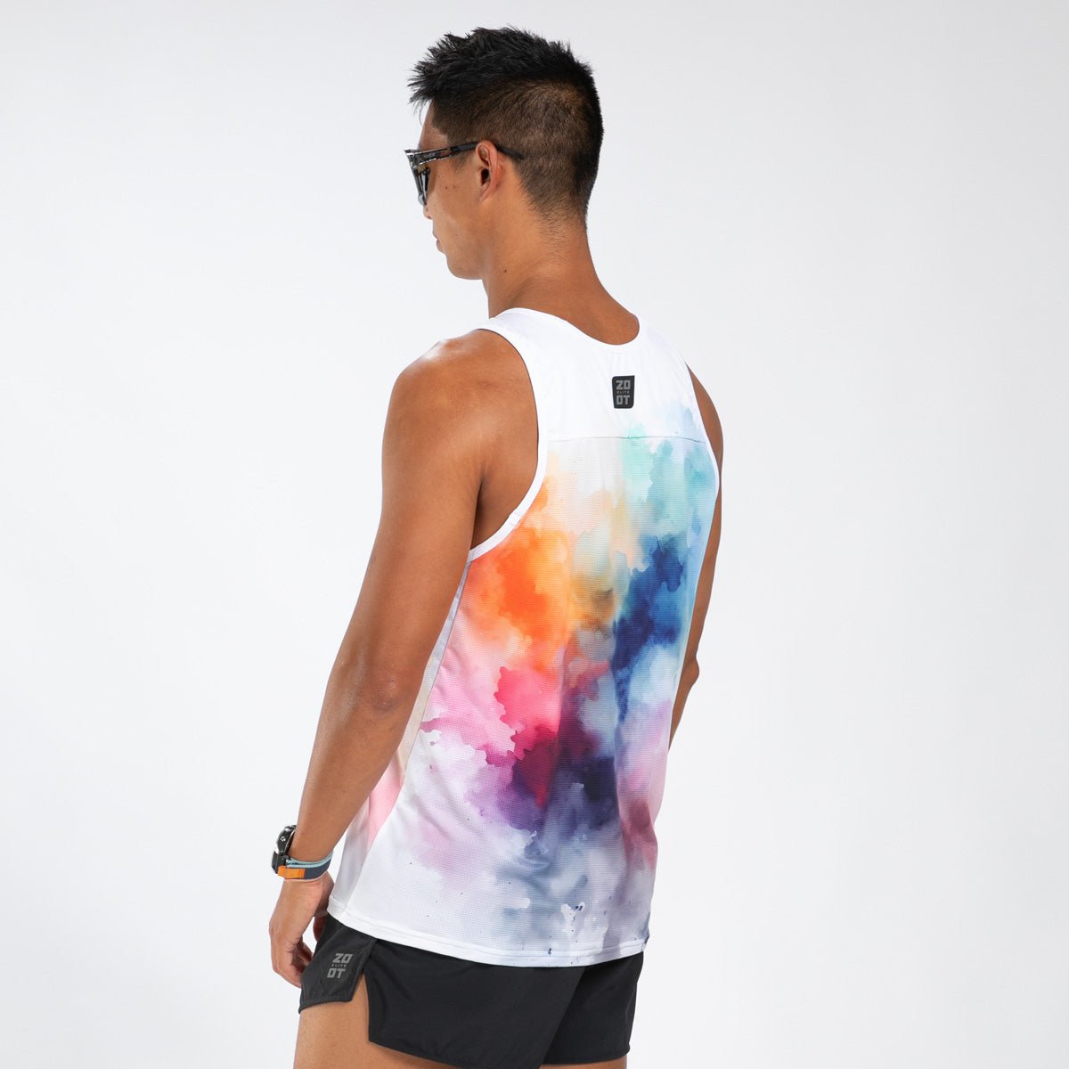 Zoot Sports RUN SINGLET Men's Elite Run Singlet - Chromoflow