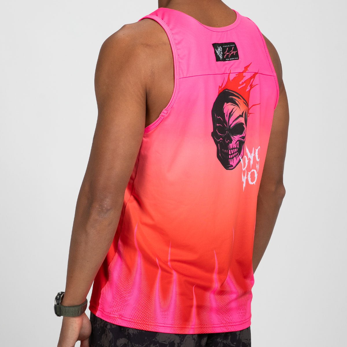 Mens LTD Run Singlet Darkside - Main Image
