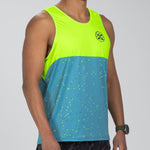 Zoot Sports RUN SINGLET Men's Ltd Run Singlet - Electric