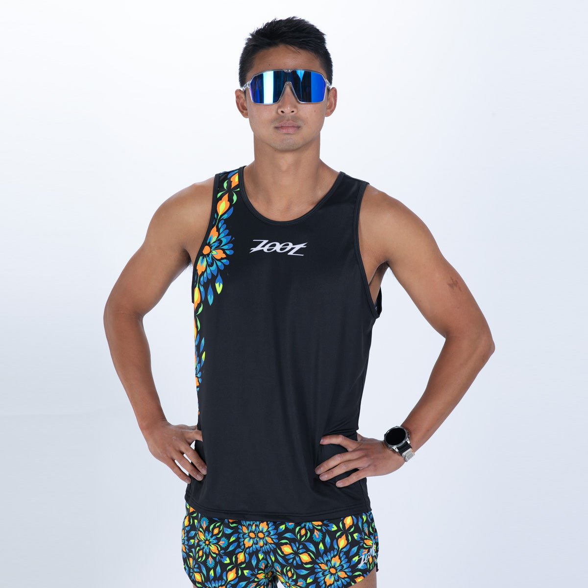 Zoot Sports RUN SINGLET Men's Ltd Run Singlet - Kaleidoscope