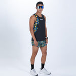 Zoot Sports RUN SINGLET Men's Ltd Run Singlet - Kaleidoscope