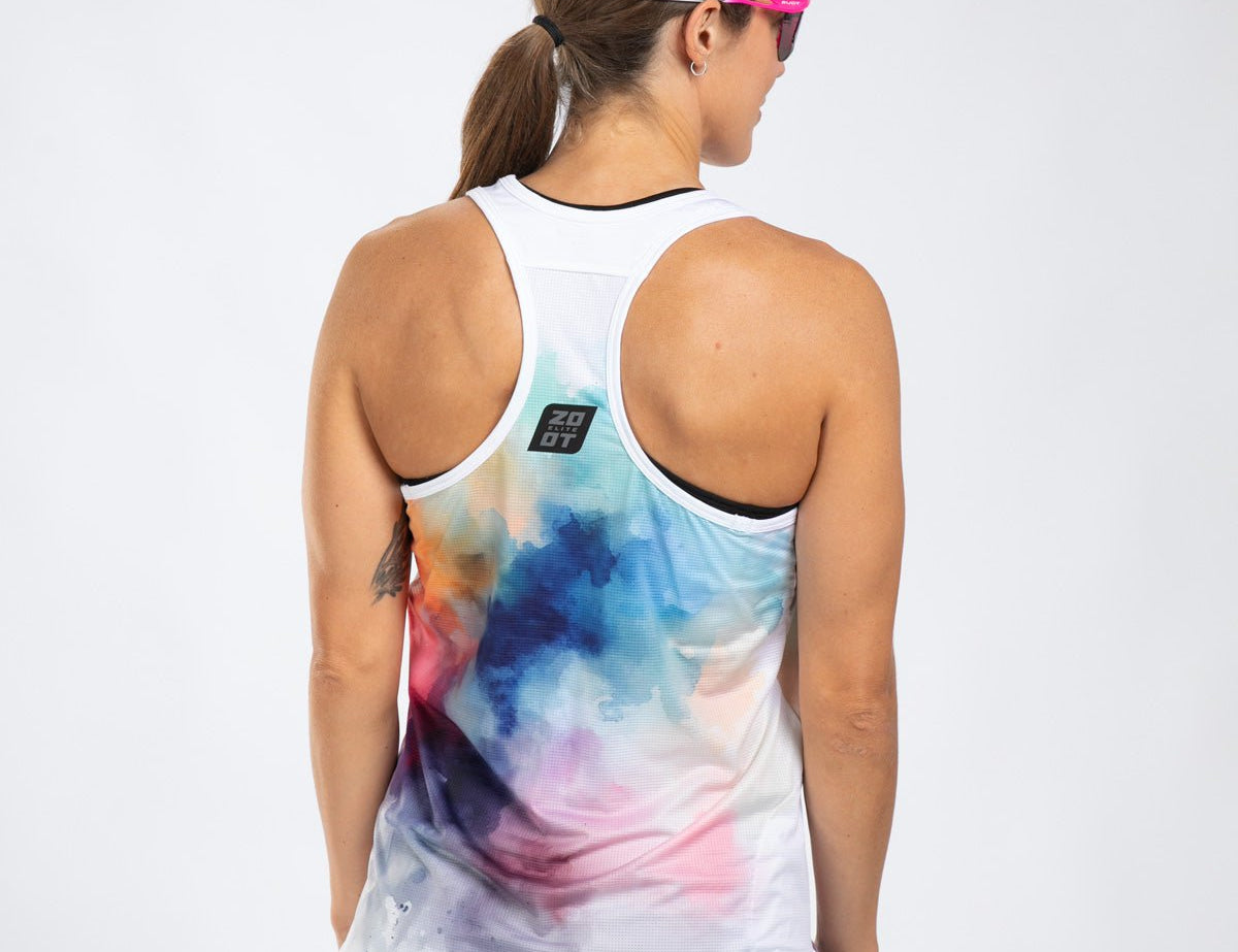 Zoot Sports RUN SINGLET Women's Elite Run Singlet - Chromoflow