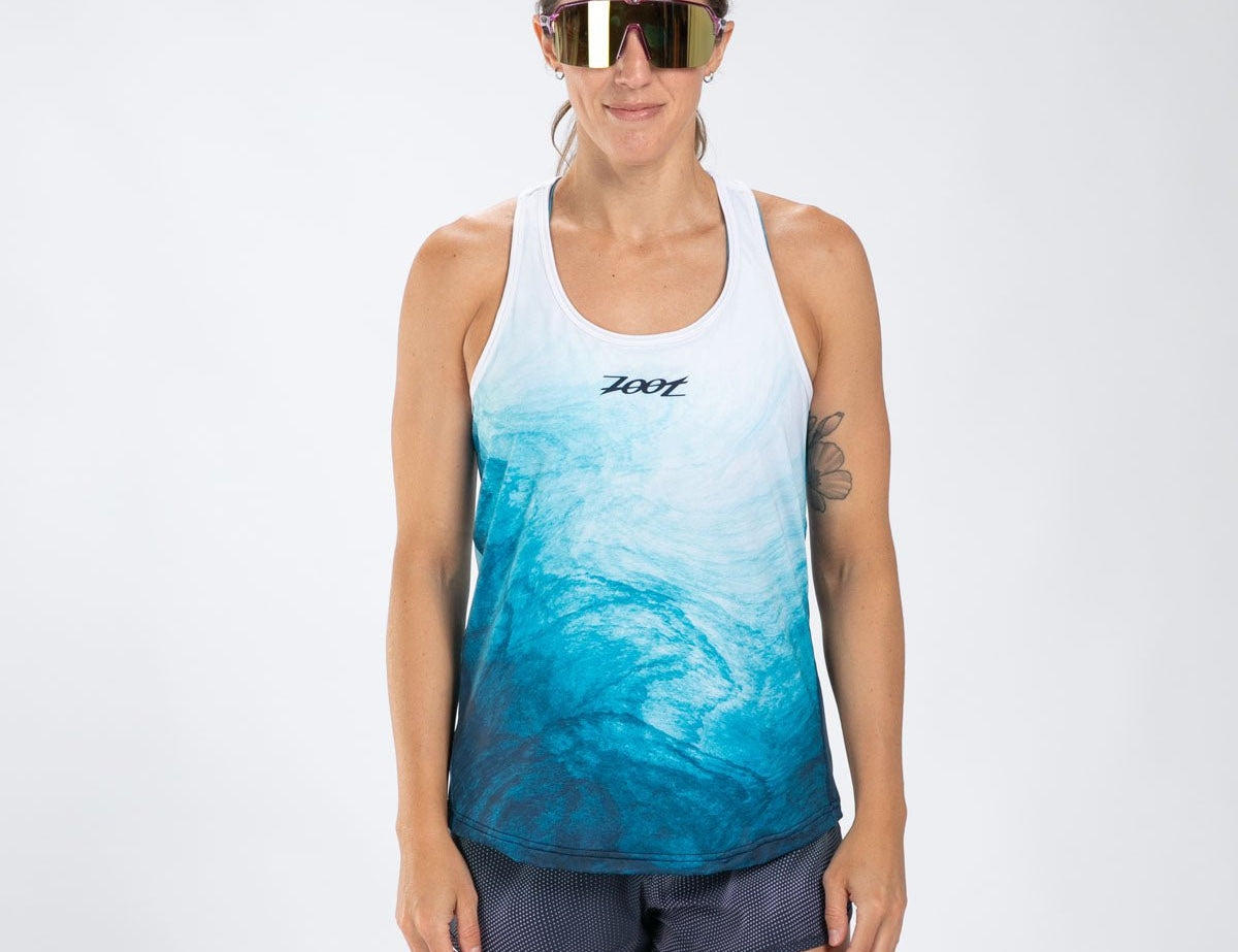 Zoot Sports RUN SINGLET Women's Ltd Run Singlet - La Plage