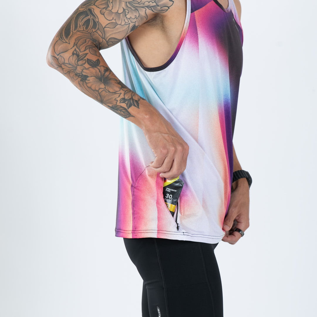 Zoot Sports RUN SINGLETS Men's Elite Run Singlet - Sonic Shift