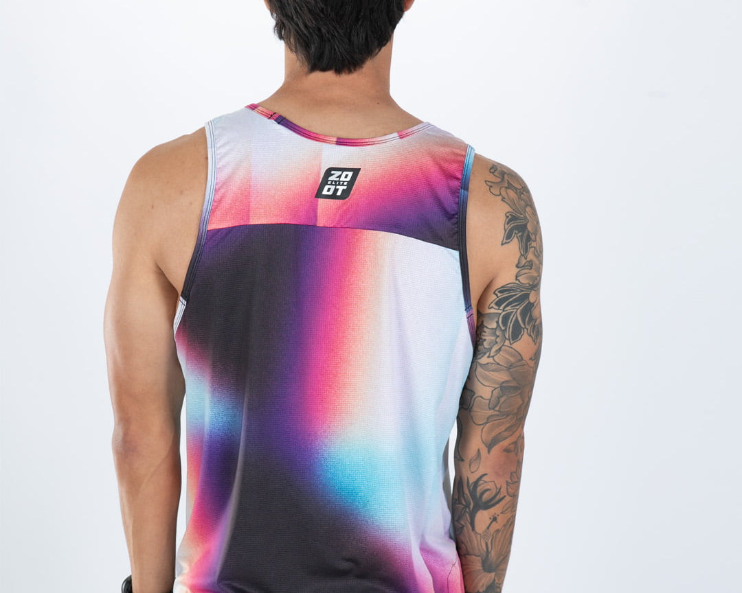 Zoot Sports RUN SINGLETS Men's Elite Run Singlet - Sonic Shift