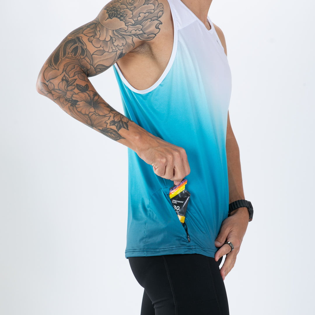 Zoot Sports RUN SINGLETS Men's Elite Run Singlet - Sonic Wave