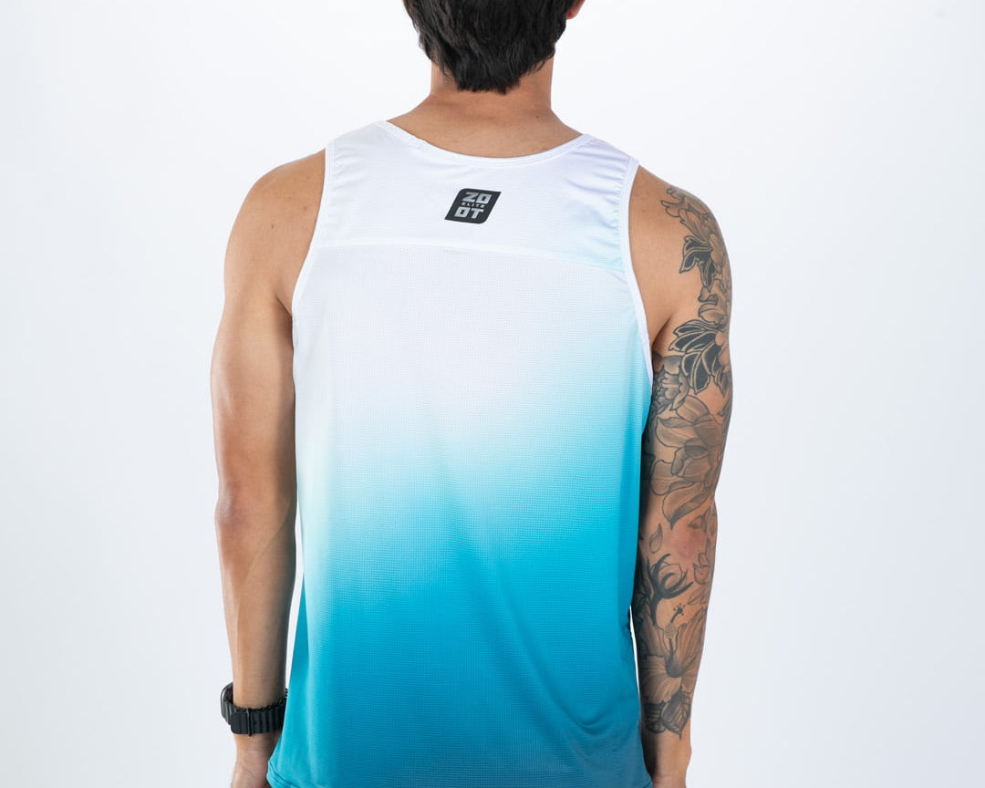 Zoot Sports RUN SINGLETS Men's Elite Run Singlet - Sonic Wave