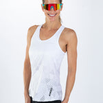 Zoot Sports RUN SINGLETS Women's Elite Run Singlet - Sonic White