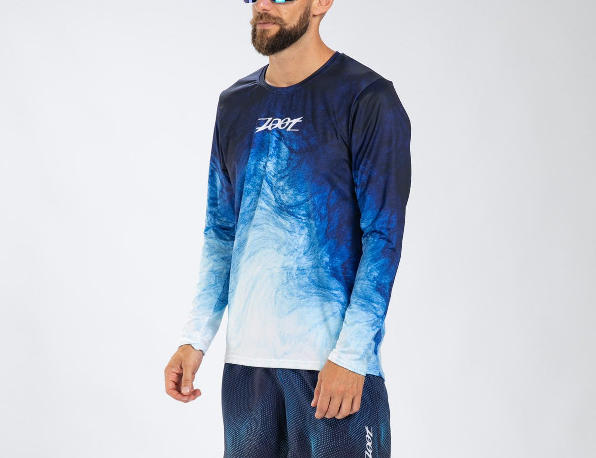 Zoot Sports RUN TEE Men's Ltd Run Ls Tee - La Plage