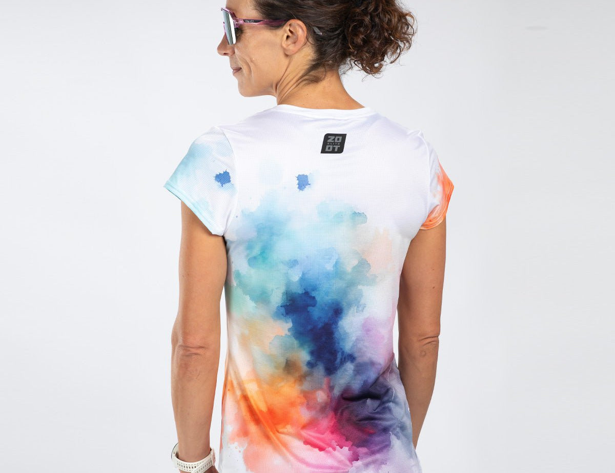 Zoot Sports RUN TEE Women's Elite Run Tee - Chromoflow