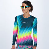 Zoot Sports RUN TEE Women's Ltd Run Ls Tee - Costa Del Sol