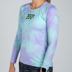 Zoot Sports RUN TEE Women's Ltd Run Ls Tee - Electric