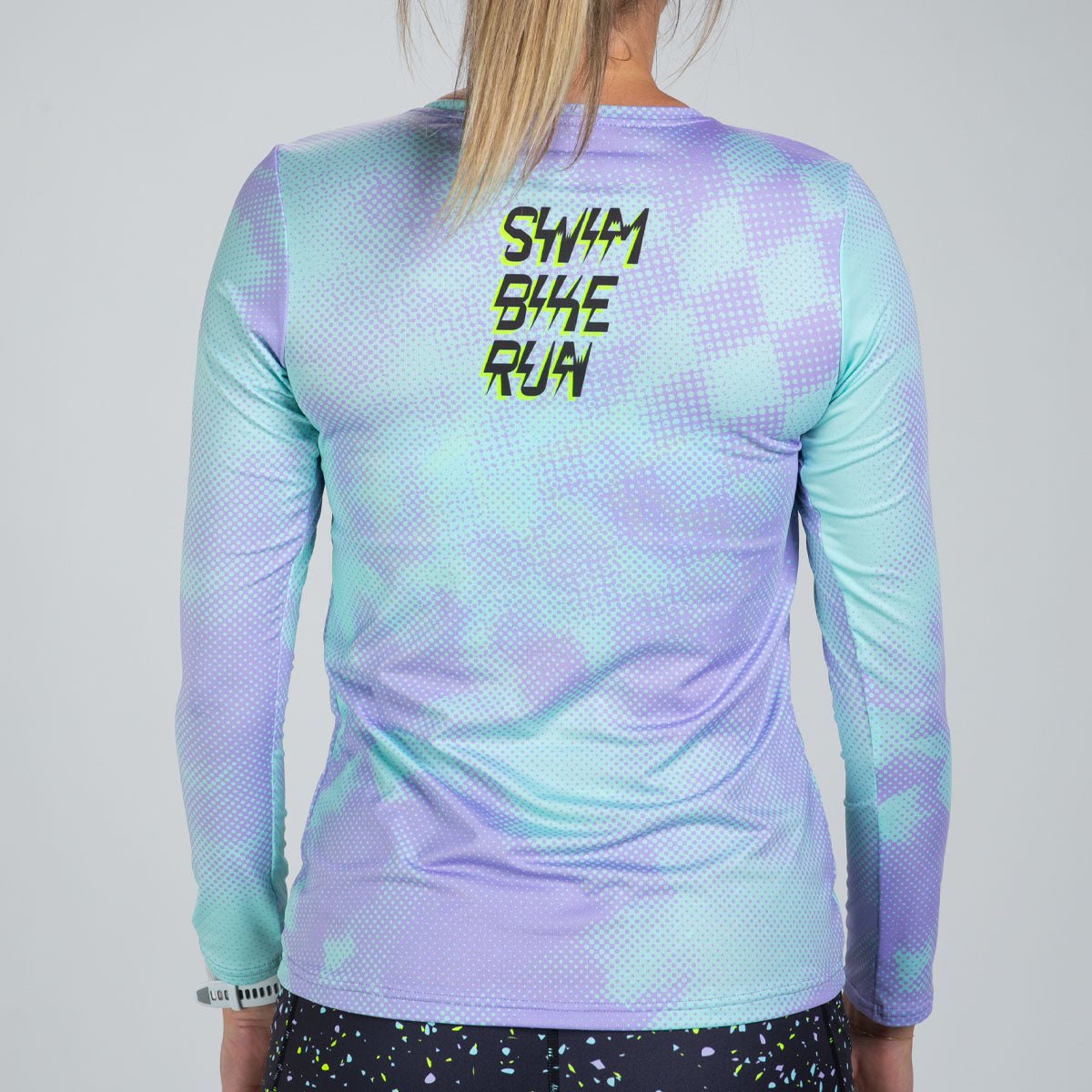 Zoot Sports RUN TEE Women's Ltd Run Ls Tee - Electric