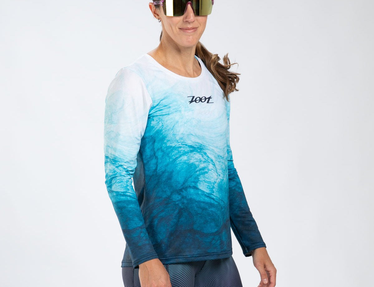 Zoot Sports RUN TEE Women's Ltd Run Ls Tee - La Plage