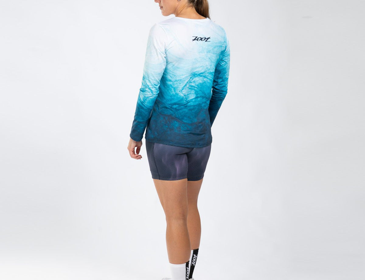 Zoot Sports RUN TEE Women's Ltd Run Ls Tee - La Plage