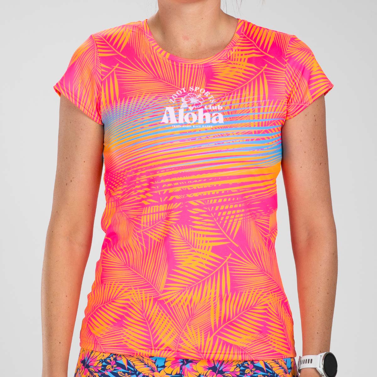 Zoot Sports RUN TEE Women's Ltd Run Tee - Club Aloha