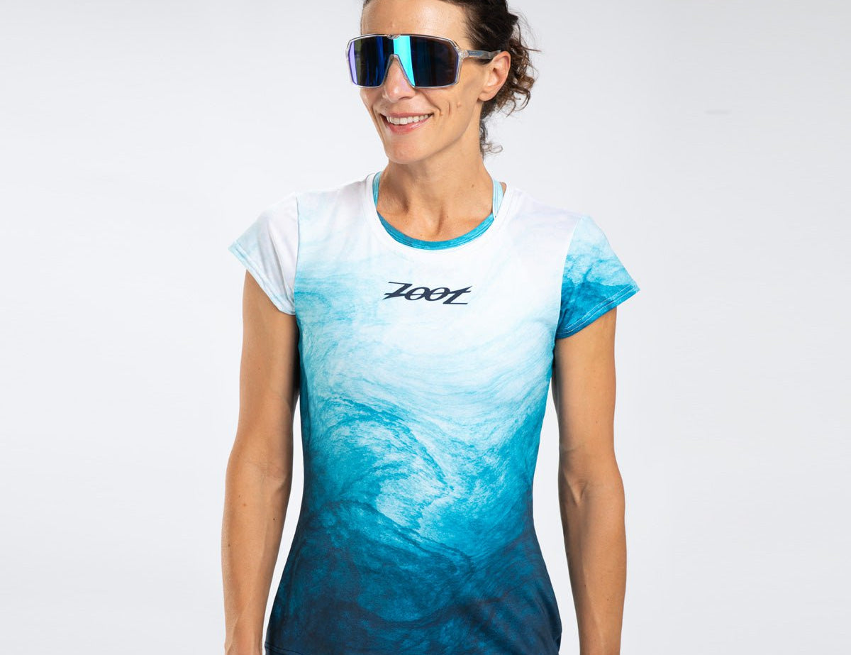 Zoot Sports RUN TEE Women's Ltd Run Tee - La Plage
