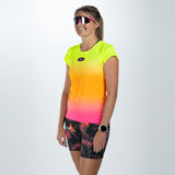 Zoot Sports RUN TEE Women's Ltd Run Tee - Tropical Magic
