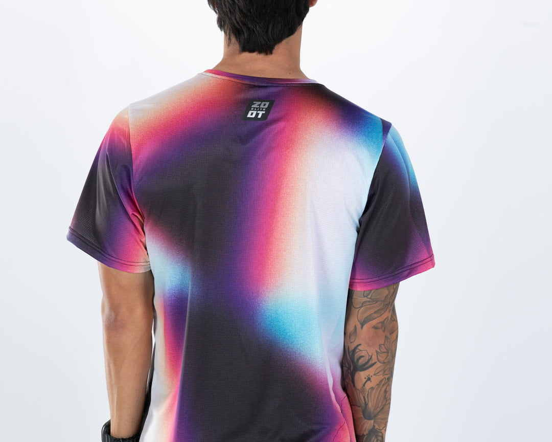Zoot Sports RUN TEES Men's Elite Run Tee - Sonic Shift