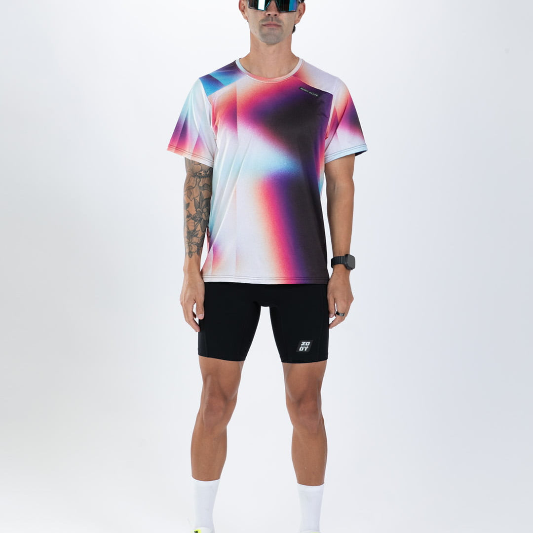 Zoot Sports RUN TEES Men's Elite Run Tee - Sonic Shift