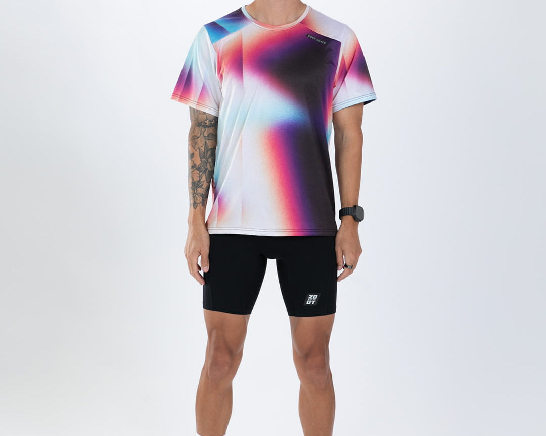 Zoot Sports RUN TEES Men's Elite Run Tee - Sonic Shift