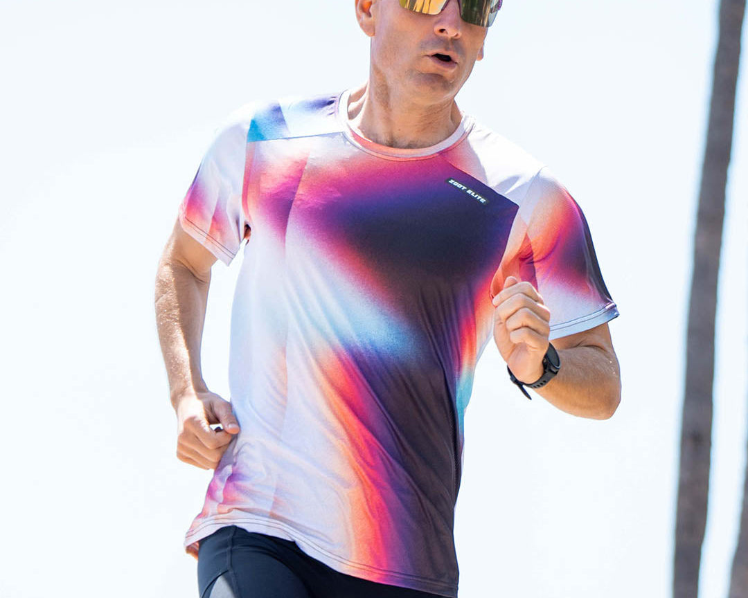 Zoot Sports RUN TEES Men's Elite Run Tee - Sonic Shift