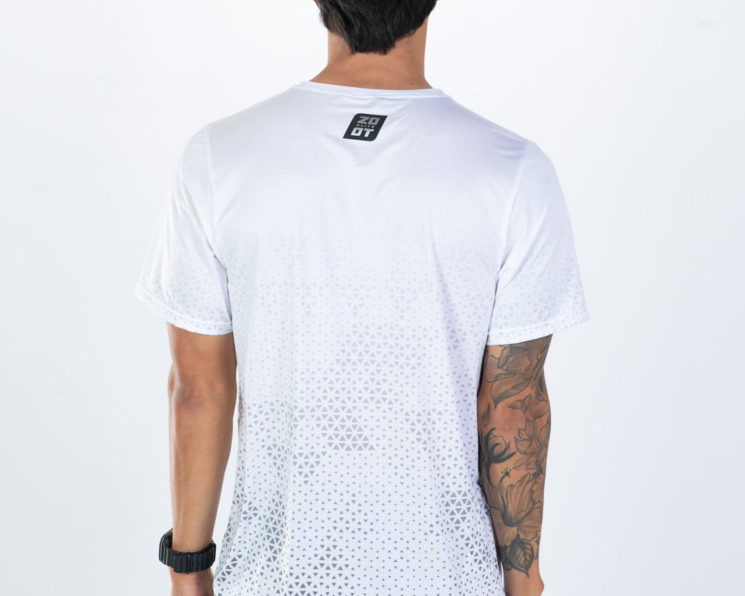 Zoot Sports RUN TEES Men's Elite Run Tee - Sonic White