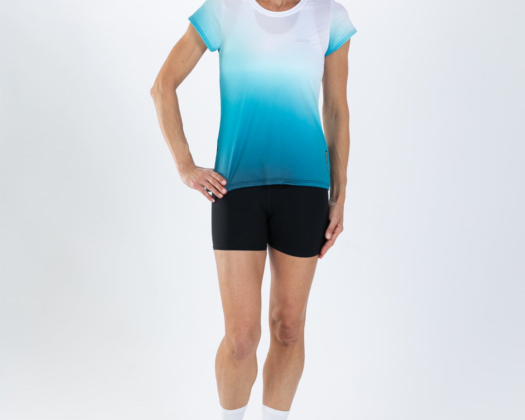 Zoot Sports RUN TEES Women's Elite Run Tee - Sonic Wave