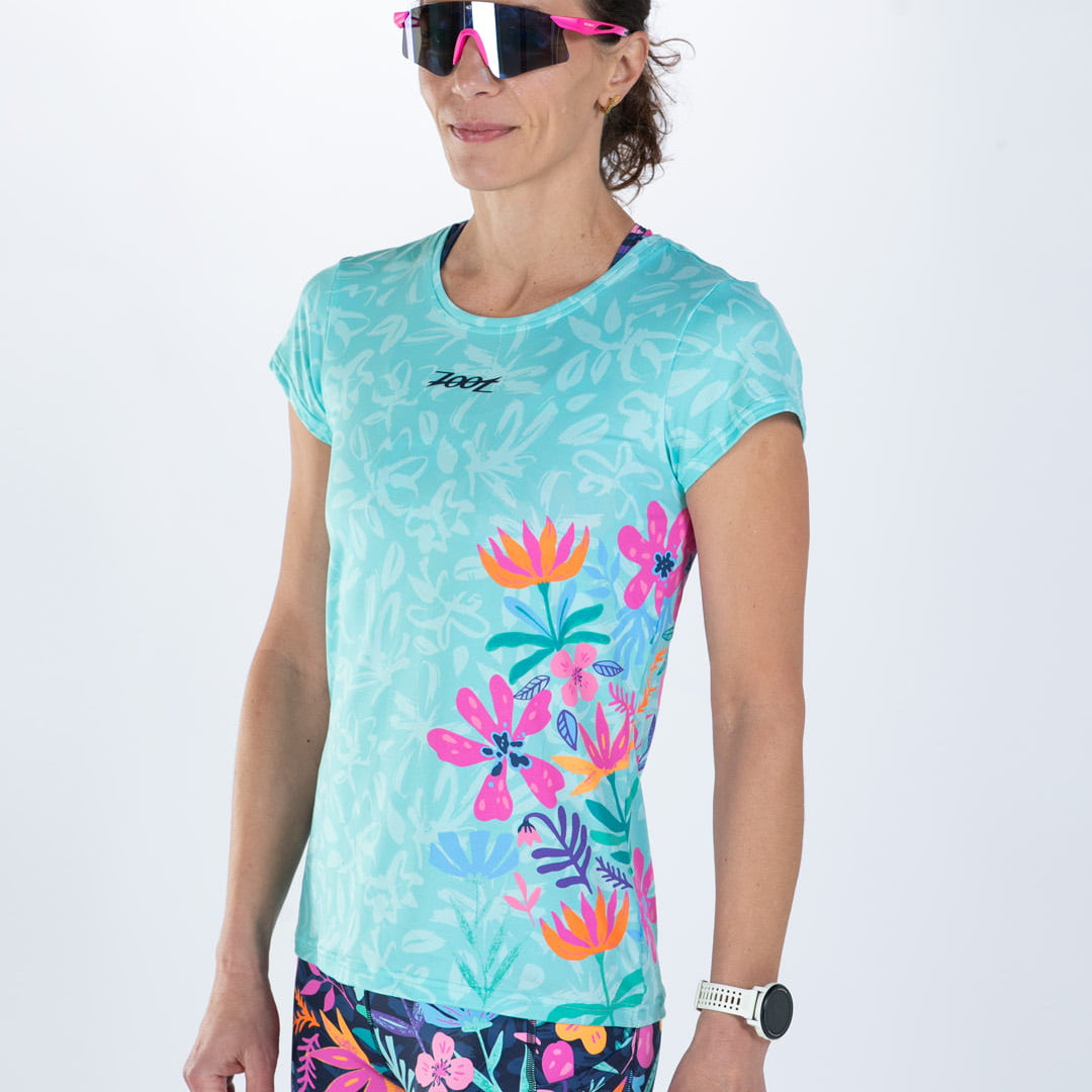 Zoot Sports RUN TEES Women's Ltd Run Tee - Florescence